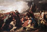 WEST, Benjamin The Death of General Wolfe oil painting artist